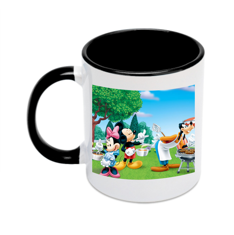 （画像用） ミッキーマウス Mickey Mouse カラーマグカップ