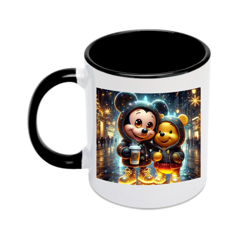 （画像用） ミッキーマウス Mickey Mouse カラーマグカップ