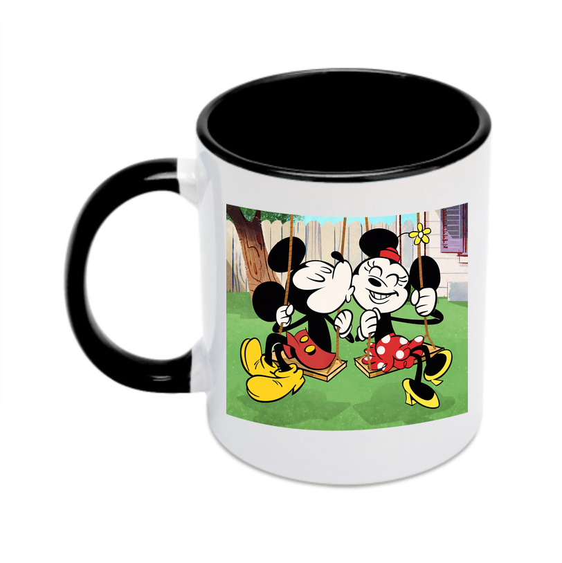 （画像用） ミッキーマウス Mickey Mouse カラーマグカップ