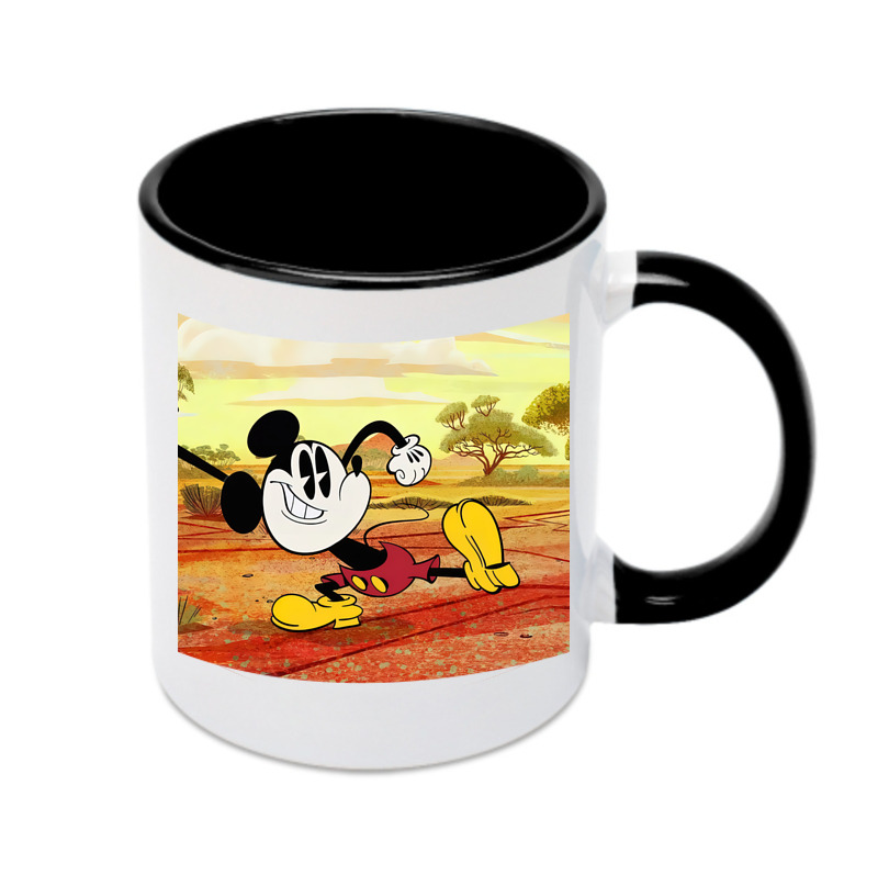 （画像用） ミッキーマウス Mickey Mouse カラーマグカップ