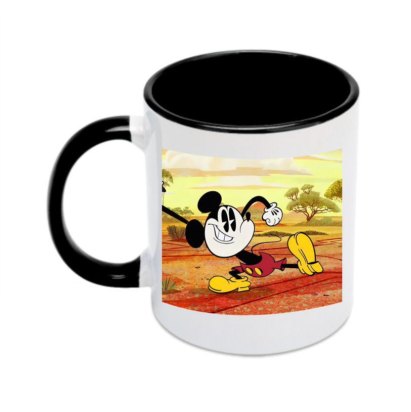 （画像用） ミッキーマウス Mickey Mouse カラーマグカップ