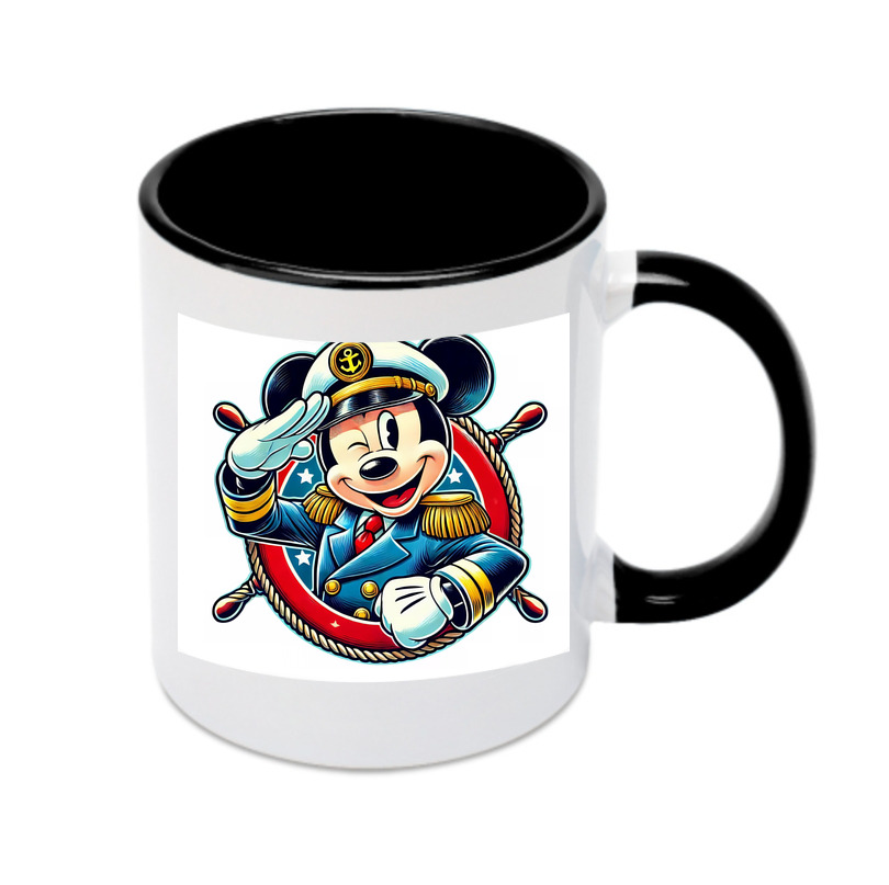 （画像用） ミッキーマウス Mickey Mouse カラーマグカップ