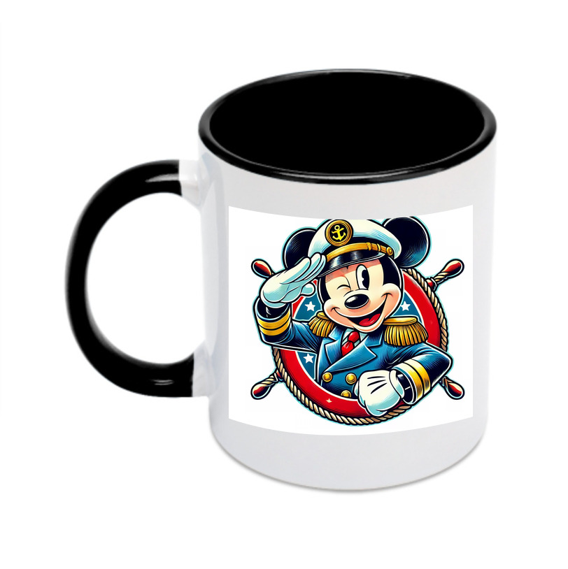（画像用） ミッキーマウス Mickey Mouse カラーマグカップ