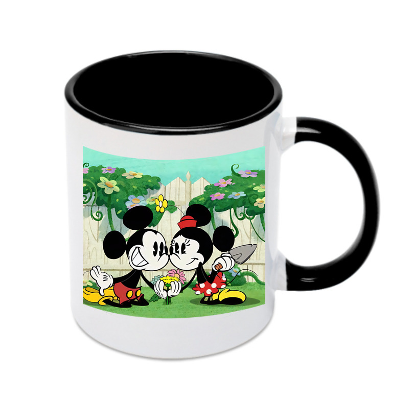 （画像用） ミッキーマウス Mickey Mouse カラーマグカップ