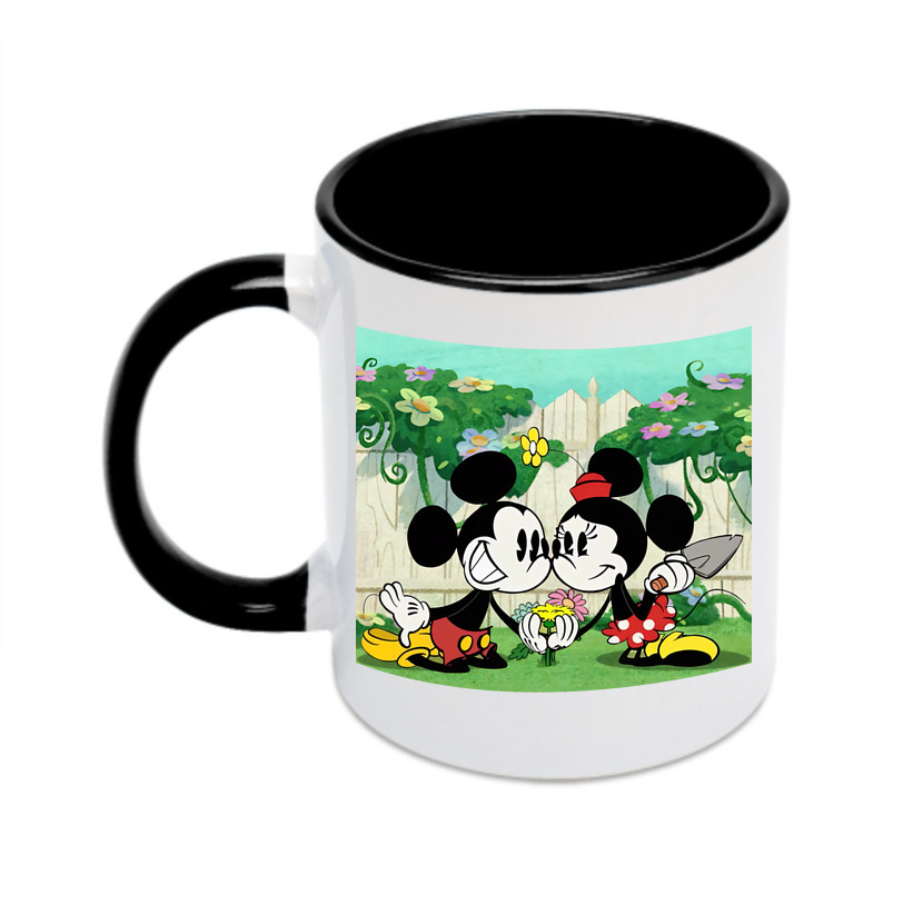 （画像用） ミッキーマウス Mickey Mouse カラーマグカップ