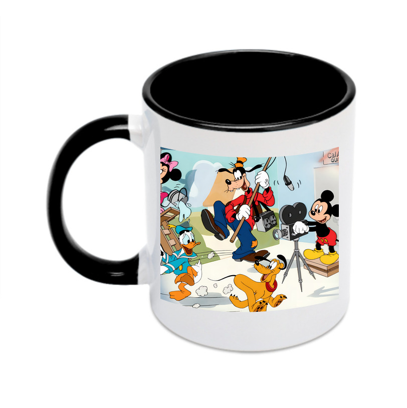 （画像用） ミッキーマウス Mickey Mouse カラーマグカップ