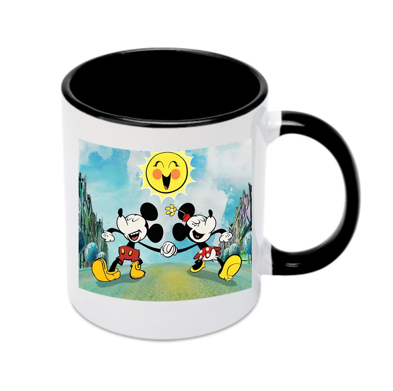（画像用） ミッキーマウス Mickey Mouse カラーマグカップ