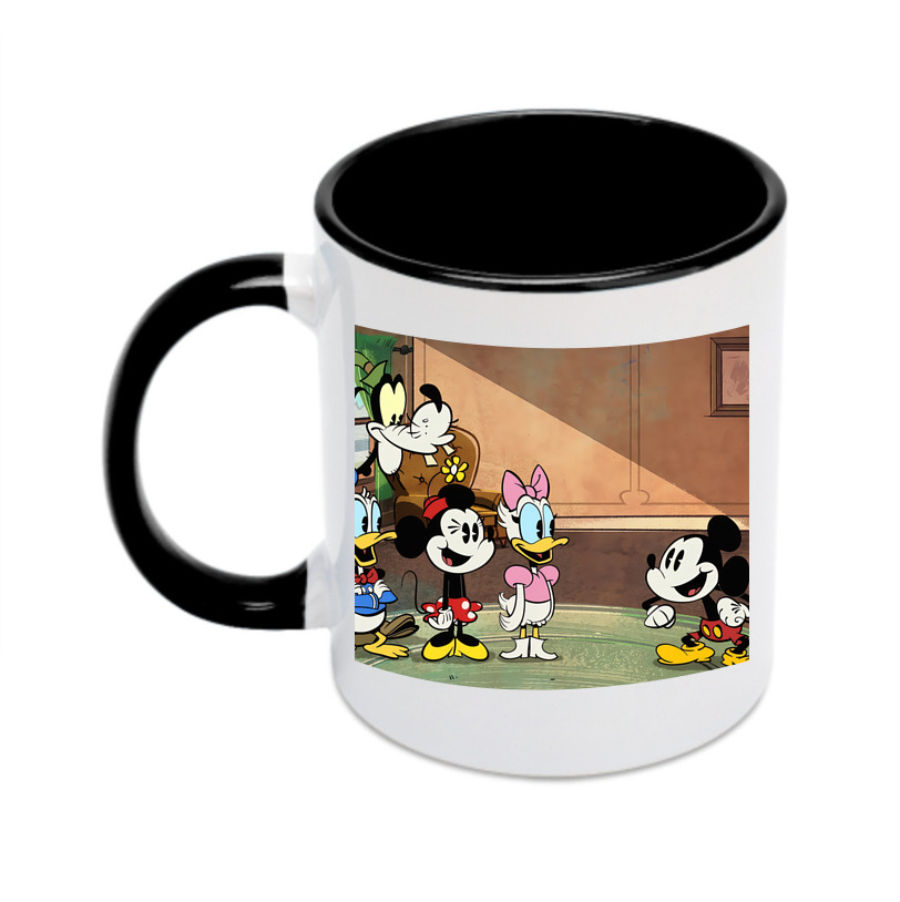 （画像用） ミッキーマウス Mickey Mouse カラーマグカップ