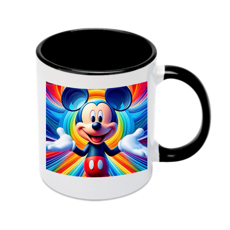（画像用） ミッキーマウス Mickey Mouse カラーマグカップ