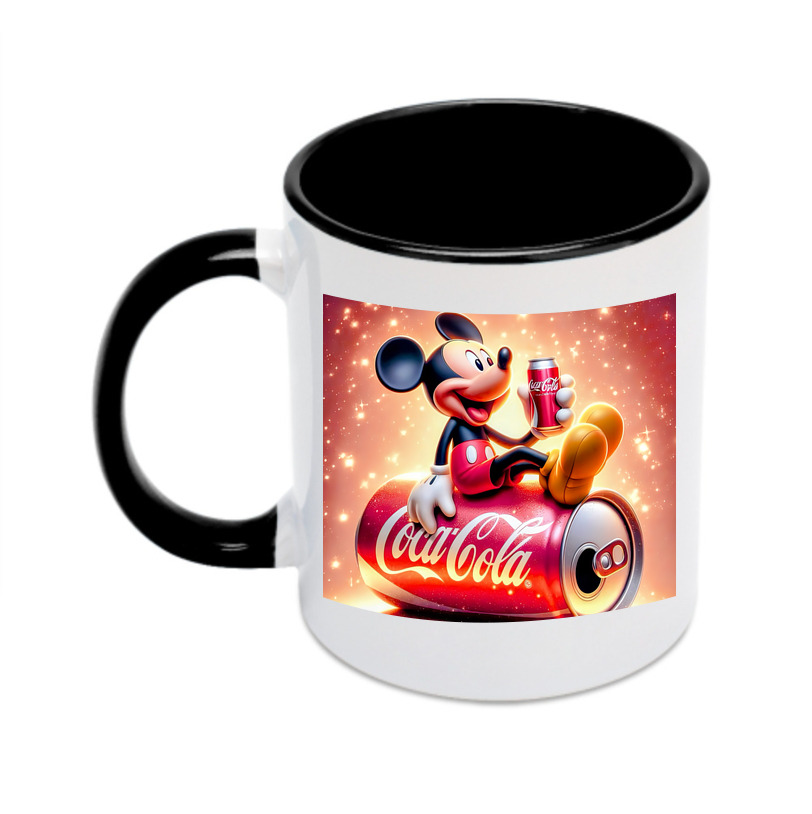 （画像用） ミッキーマウス Mickey Mouse カラーマグカップ