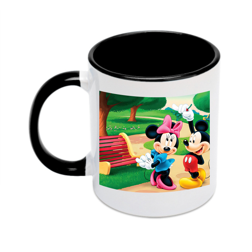 （画像用） ミッキーマウス Mickey Mouse カラーマグカップ