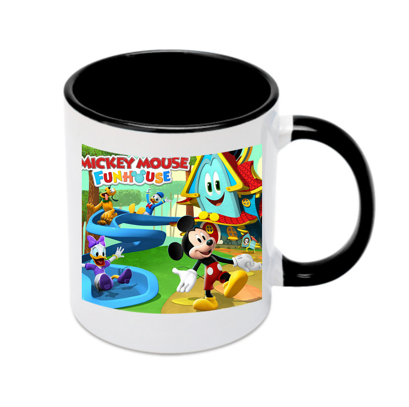 （画像用） ミッキーマウス Mickey Mouse カラーマグカップ