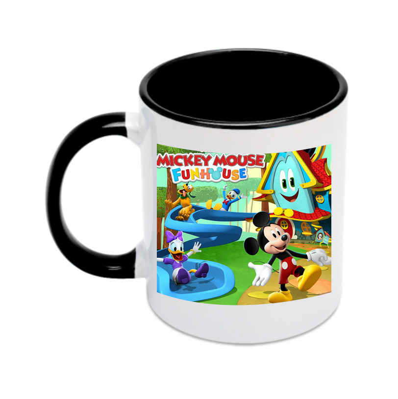 （画像用） ミッキーマウス Mickey Mouse カラーマグカップ