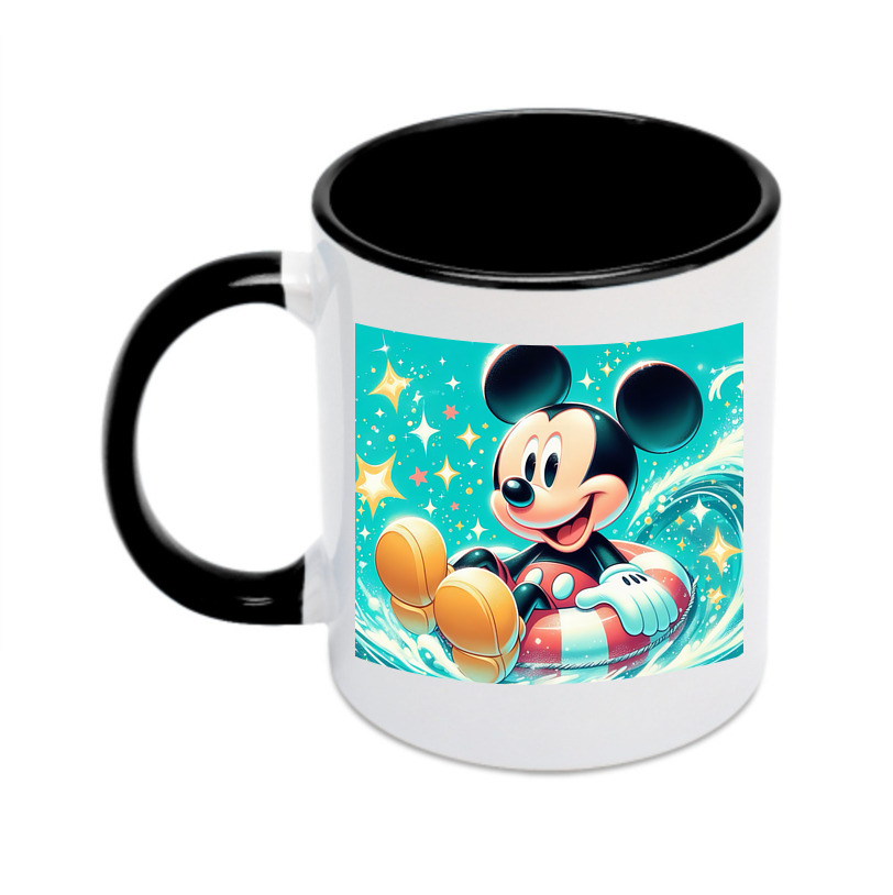 （画像用） ミッキーマウス Mickey Mouse カラーマグカップ