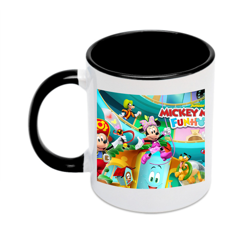 （画像用） ミッキーマウス Mickey Mouse カラーマグカップ