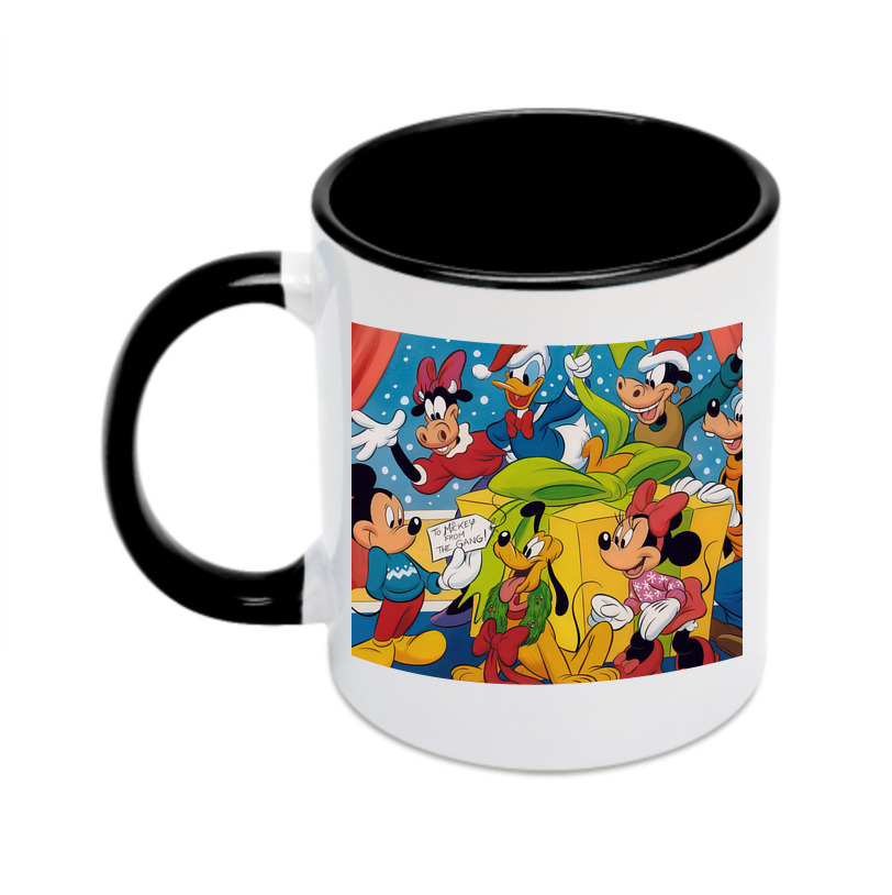 （画像用） ミッキーマウス Mickey Mouse カラーマグカップ