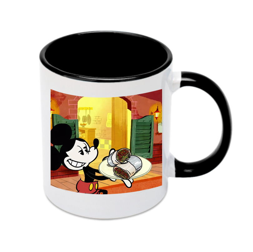 （画像用） ミッキーマウス Mickey Mouse カラーマグカップ