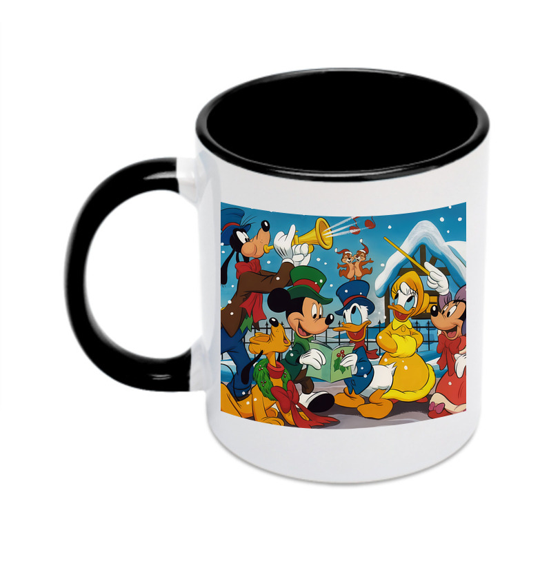 （画像用） ミッキーマウス Mickey Mouse カラーマグカップ