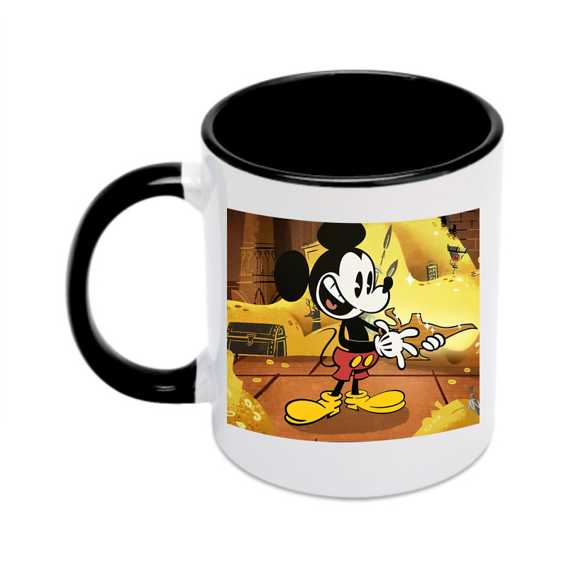 ミッキーマウス Mickey Mouse カラーマグカップ