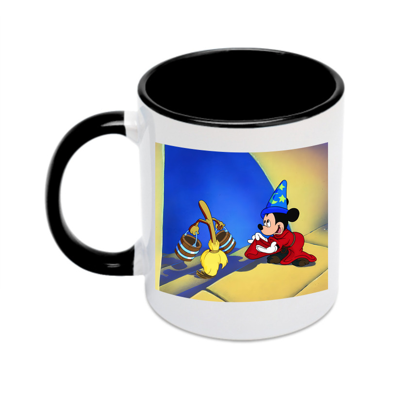 （画像用） ミッキーマウス Mickey Mouse カラーマグカップ