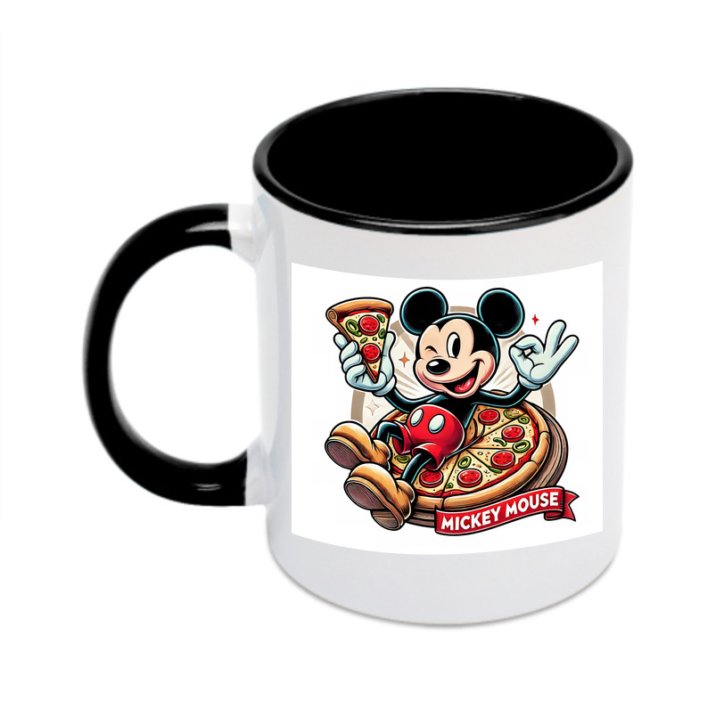 （画像用） ミッキーマウス Mickey Mouse カラーマグカップ