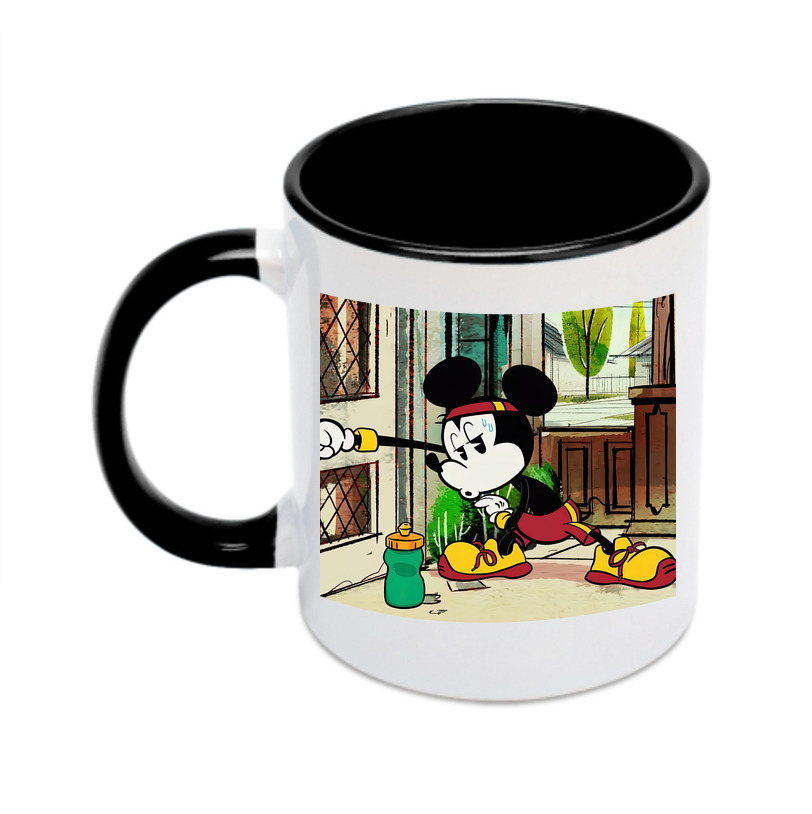 （画像用） ミッキーマウス Mickey Mouse カラーマグカップ