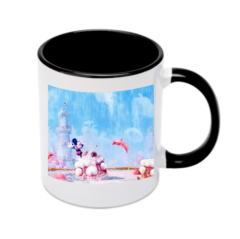 （画像用） ミッキーマウス Mickey Mouse カラーマグカップ