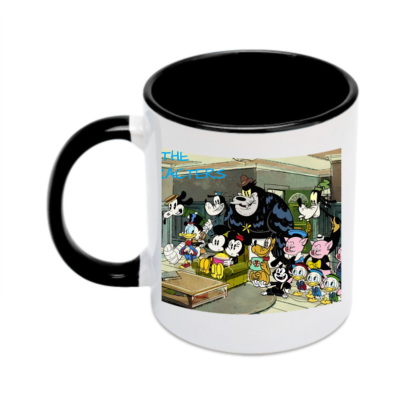 （画像用） ミッキーマウス Mickey Mouse カラーマグカップ