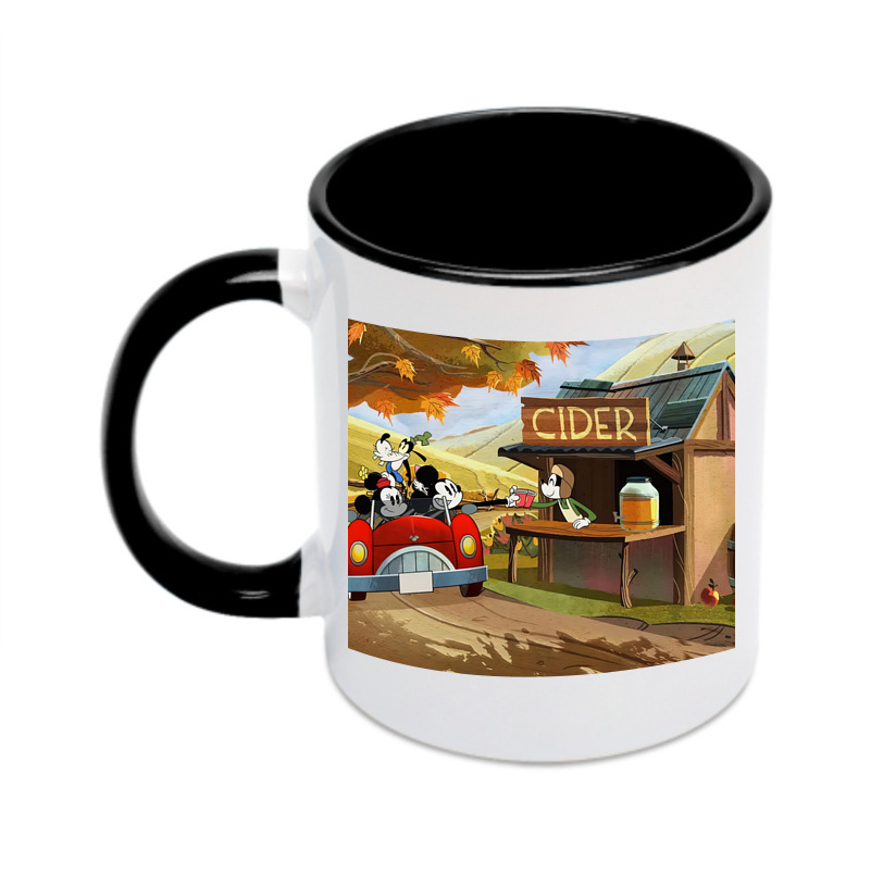 （画像用） ミッキーマウス Mickey Mouse カラーマグカップ