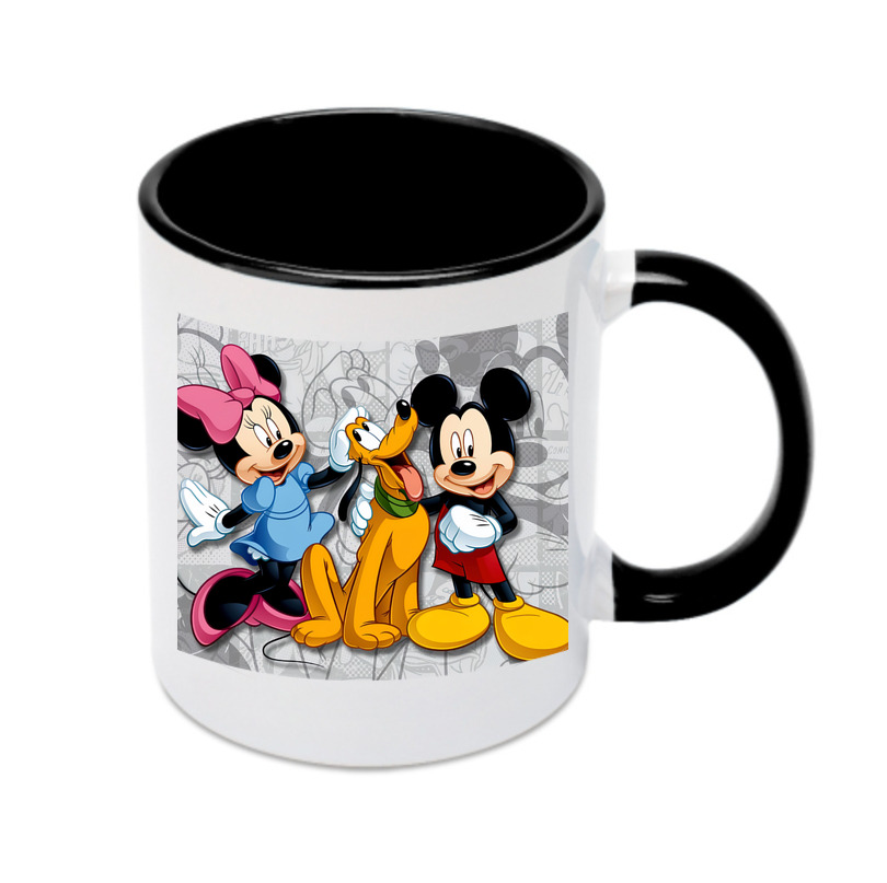 （画像用） ミッキーマウス Mickey Mouse カラーマグカップ