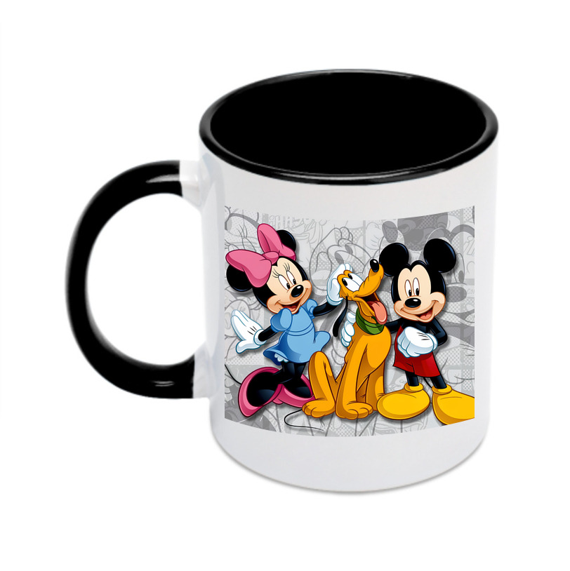 （画像用） ミッキーマウス Mickey Mouse カラーマグカップ