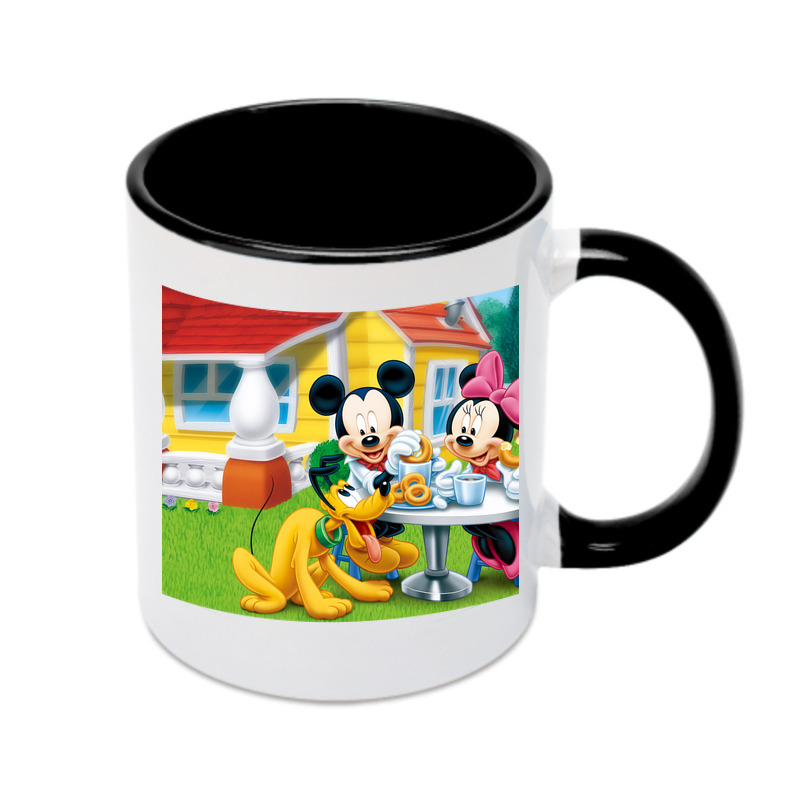 （画像用） ミッキーマウス Mickey Mouse カラーマグカップ