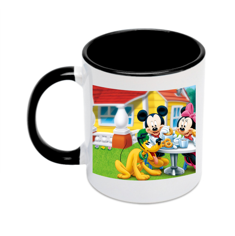 （画像用） ミッキーマウス Mickey Mouse カラーマグカップ