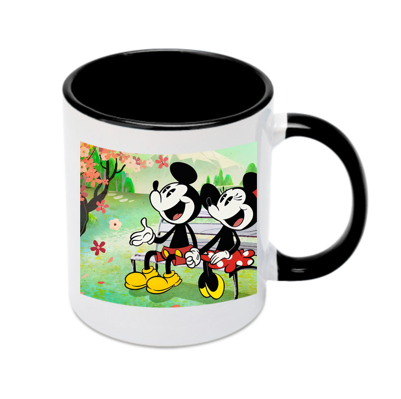 （画像用） ミッキーマウス Mickey Mouse カラーマグカップ