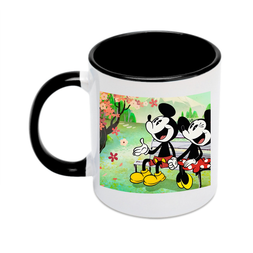（画像用） ミッキーマウス Mickey Mouse カラーマグカップ