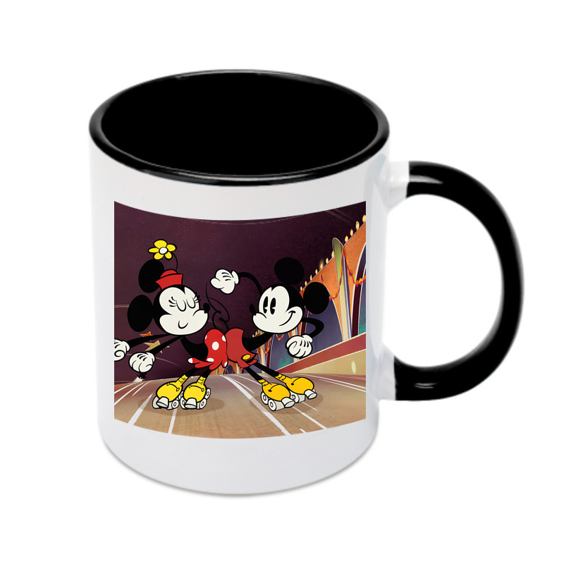 （画像用） ミッキーマウス Mickey Mouse カラーマグカップ