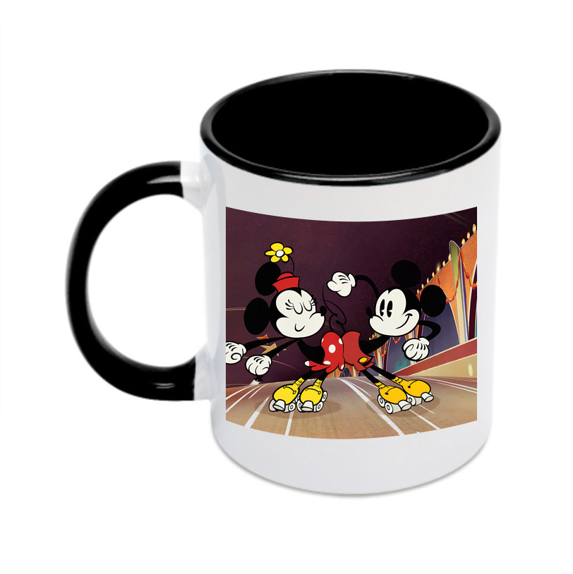 （画像用） ミッキーマウス Mickey Mouse カラーマグカップ