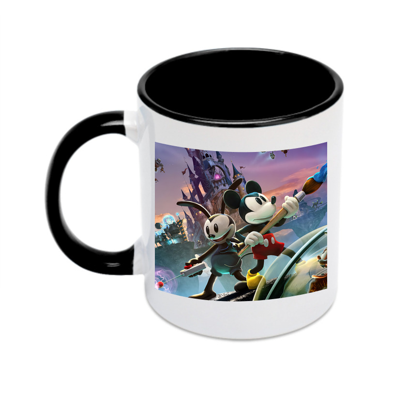 （画像用） ミッキーマウス Mickey Mouse カラーマグカップ