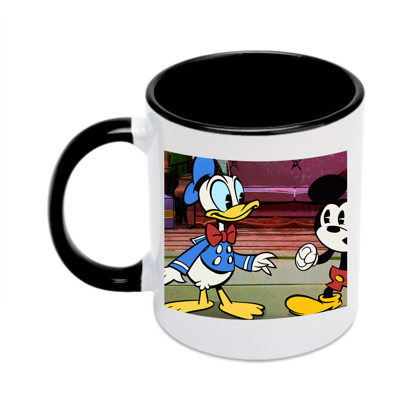 （画像用） ミッキーマウス Mickey Mouse カラーマグカップ