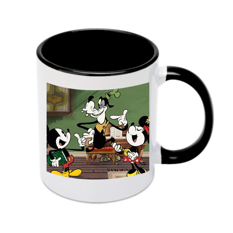 （画像用） ミッキーマウス Mickey Mouse カラーマグカップ