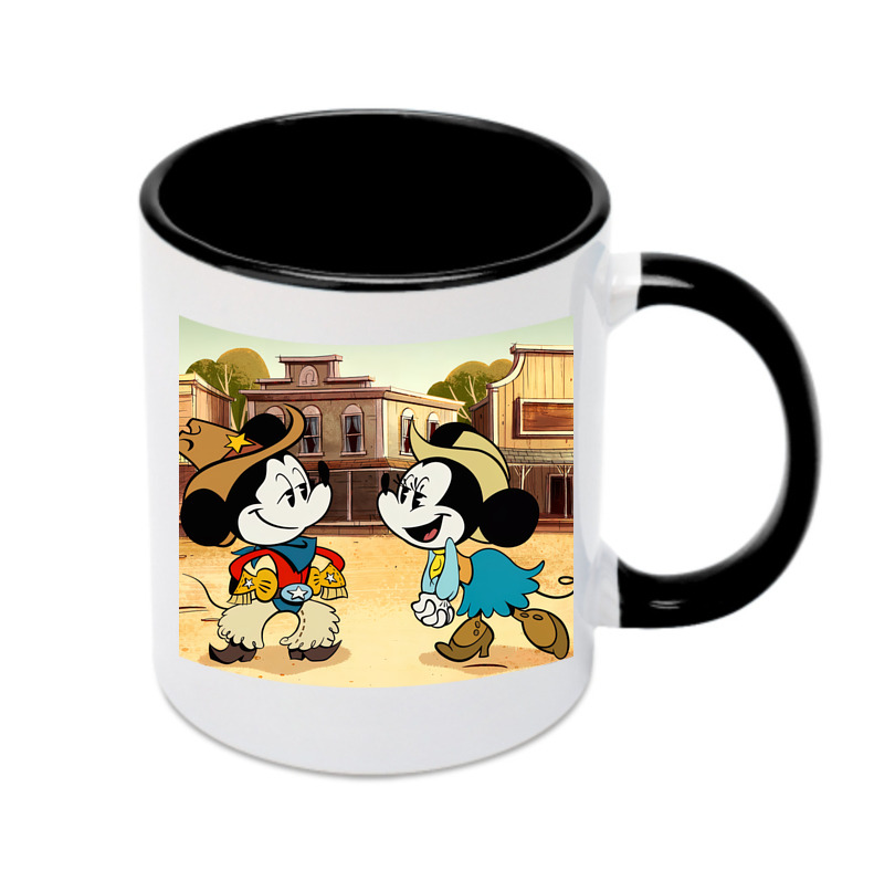 （画像用） ミッキーマウス Mickey Mouse カラーマグカップ