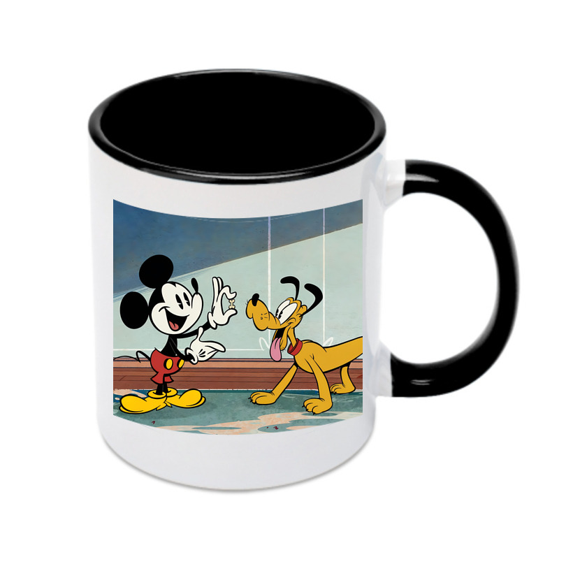 （画像用） ミッキーマウス Mickey Mouse カラーマグカップ
