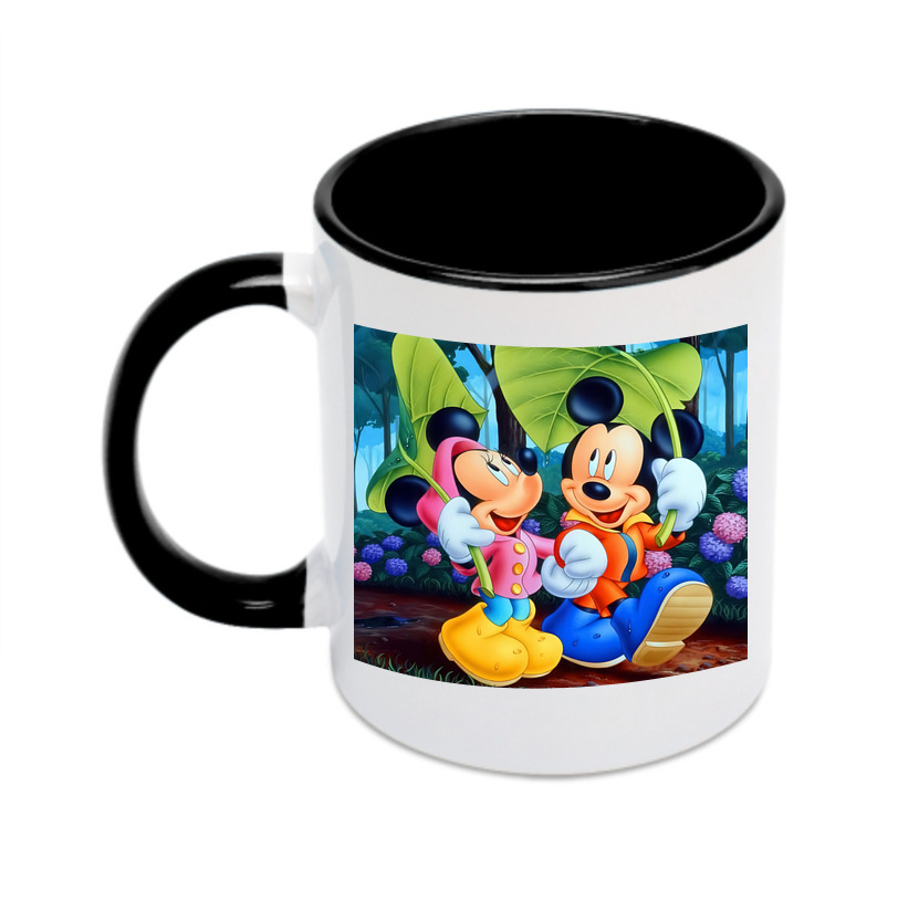 （画像用） ミッキーマウス Mickey Mouse カラーマグカップ