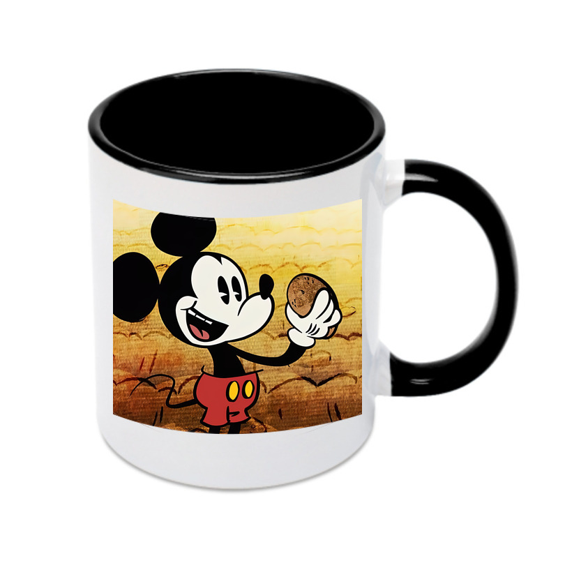 （画像用） ミッキーマウス Mickey Mouse カラーマグカップ