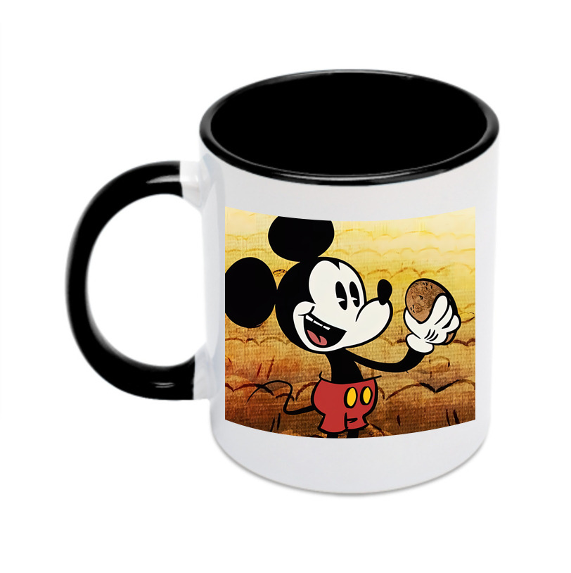 （画像用） ミッキーマウス Mickey Mouse カラーマグカップ