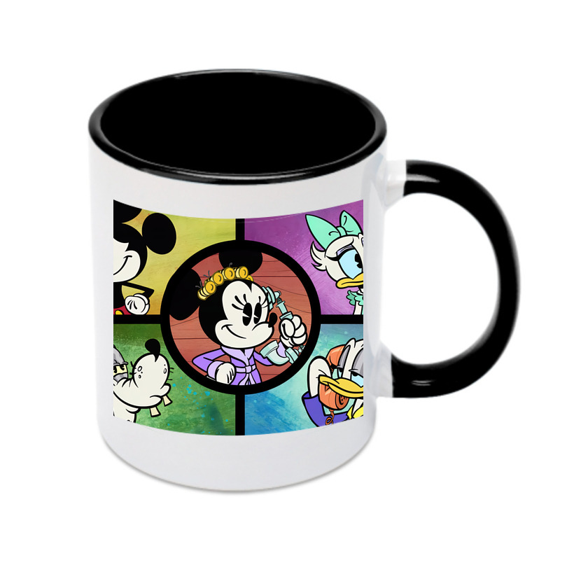 （画像用） ミッキーマウス Mickey Mouse カラーマグカップ