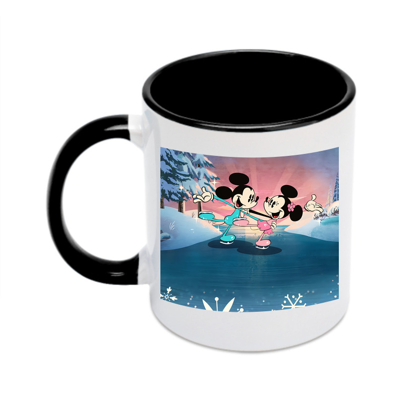 （画像用） ミッキーマウス Mickey Mouse カラーマグカップ