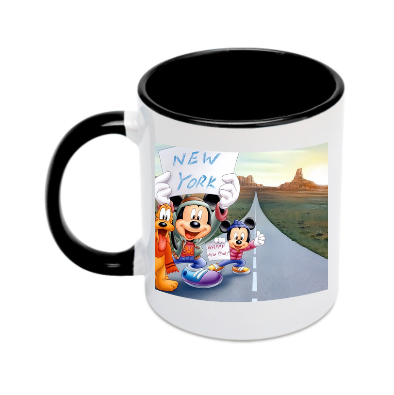 （画像用） ミッキーマウス Mickey Mouse カラーマグカップ