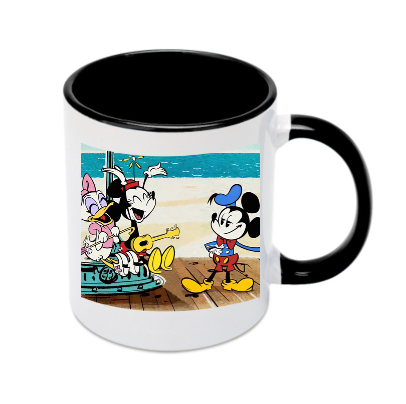 （画像用） ミッキーマウス Mickey Mouse カラーマグカップ