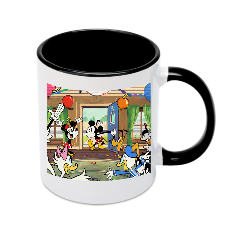 （画像用） ミッキーマウス Mickey Mouse カラーマグカップ